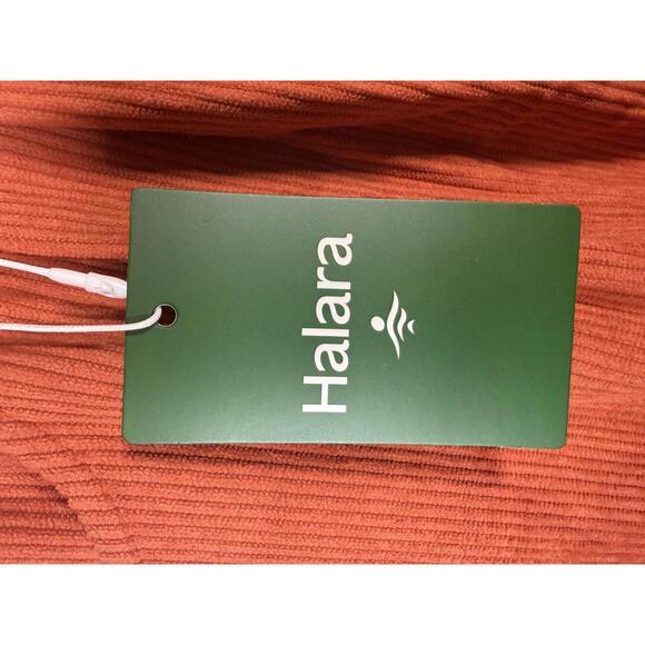 NWT Halara Mid Rise Zipper Pocket Corduroy Casual Pants Size Small - Picture 7 of 9